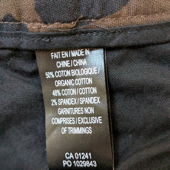 Le 31 by Simons Leopard Print Pants | Size 34 | Organic Cotton | NWT - Picture 6 of 15